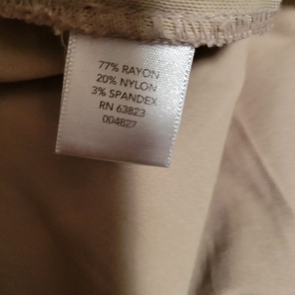 C J Banks Signature Slimming Pull On Pants, Tummy Panel, Size 24W - Picture 5 of 7